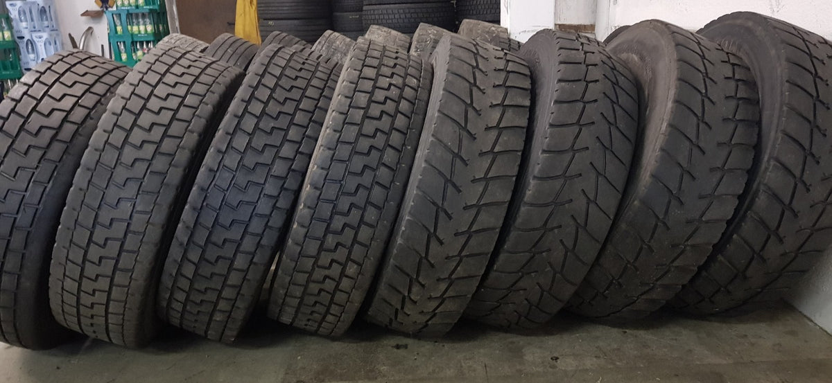 NEUE-RILLE ® GEBRAUCHTREIFEN 315/80R22,5 für Baustelle