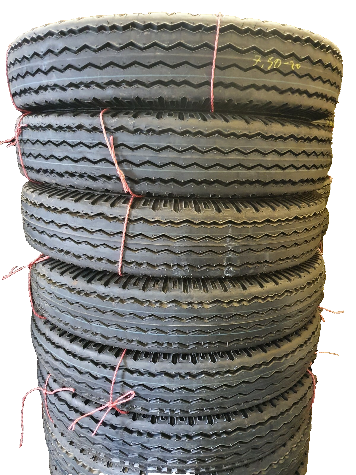 NEUREIFEN 7.50-20 Reifen m. Schlauch + Wulstband Shikari ST701 14PR oder 7.50R20