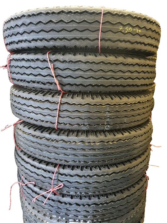 NEUREIFEN 7.50-20 Reifen m. Schlauch + Wulstband Shikari ST701 14PR oder 7.50R20