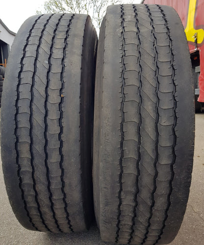 NEUE-RILLE ® GEBRAUCHTREIFEN 295/80R22,5  für Lkw / Bus
