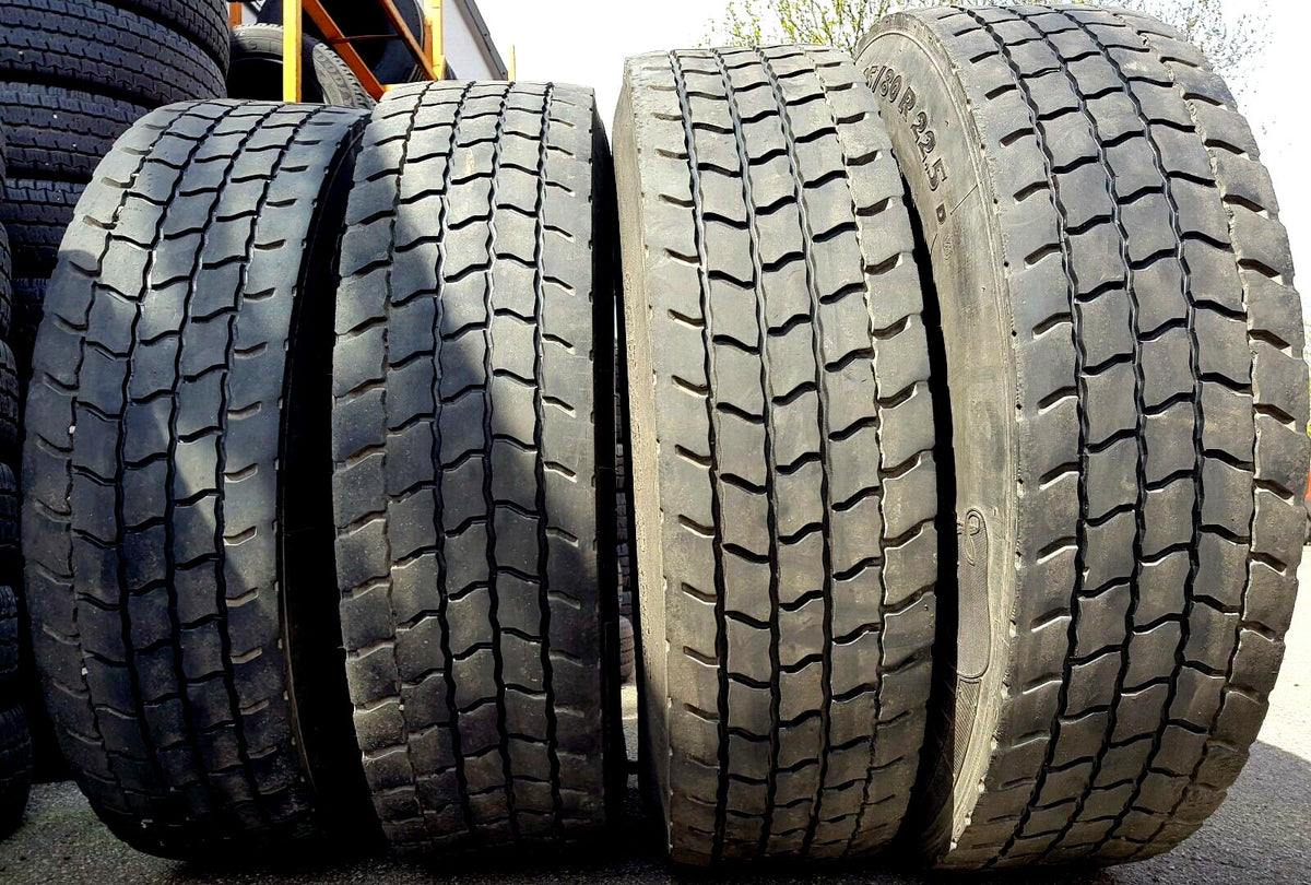 NEUE-RILLE ® GEBRAUCHTREIFEN 295/80R22,5  für Lkw / Bus