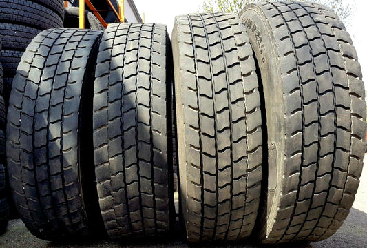 NEUE-RILLE ® GEBRAUCHTREIFEN 295/80R22,5  für Lkw / Bus