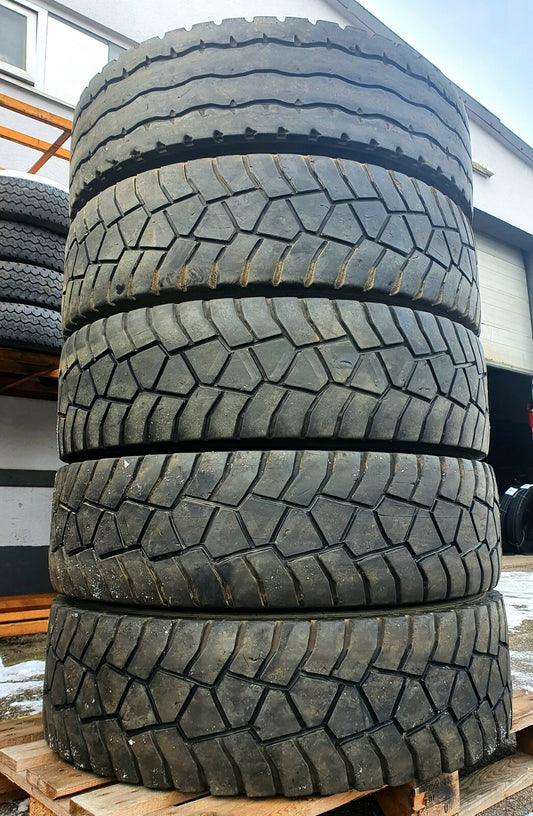 NEUE-RILLE ® GEBRAUCHTREIFEN 315/80R22,5 für Baustelle