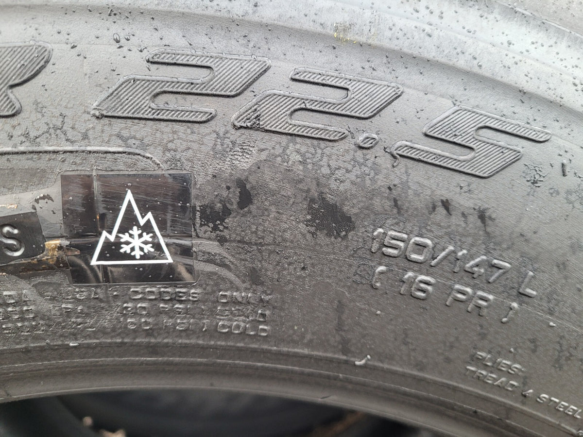 NEURUNDERNEUERT 50% förderfähige 295/60R22,5 3PMSF & M+S 150/147L BLACKLINE RDR3