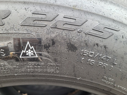 NEURUNDERNEUERT 50% förderfähige 295/60R22,5 3PMSF & M+S 150/147L BLACKLINE RDR3