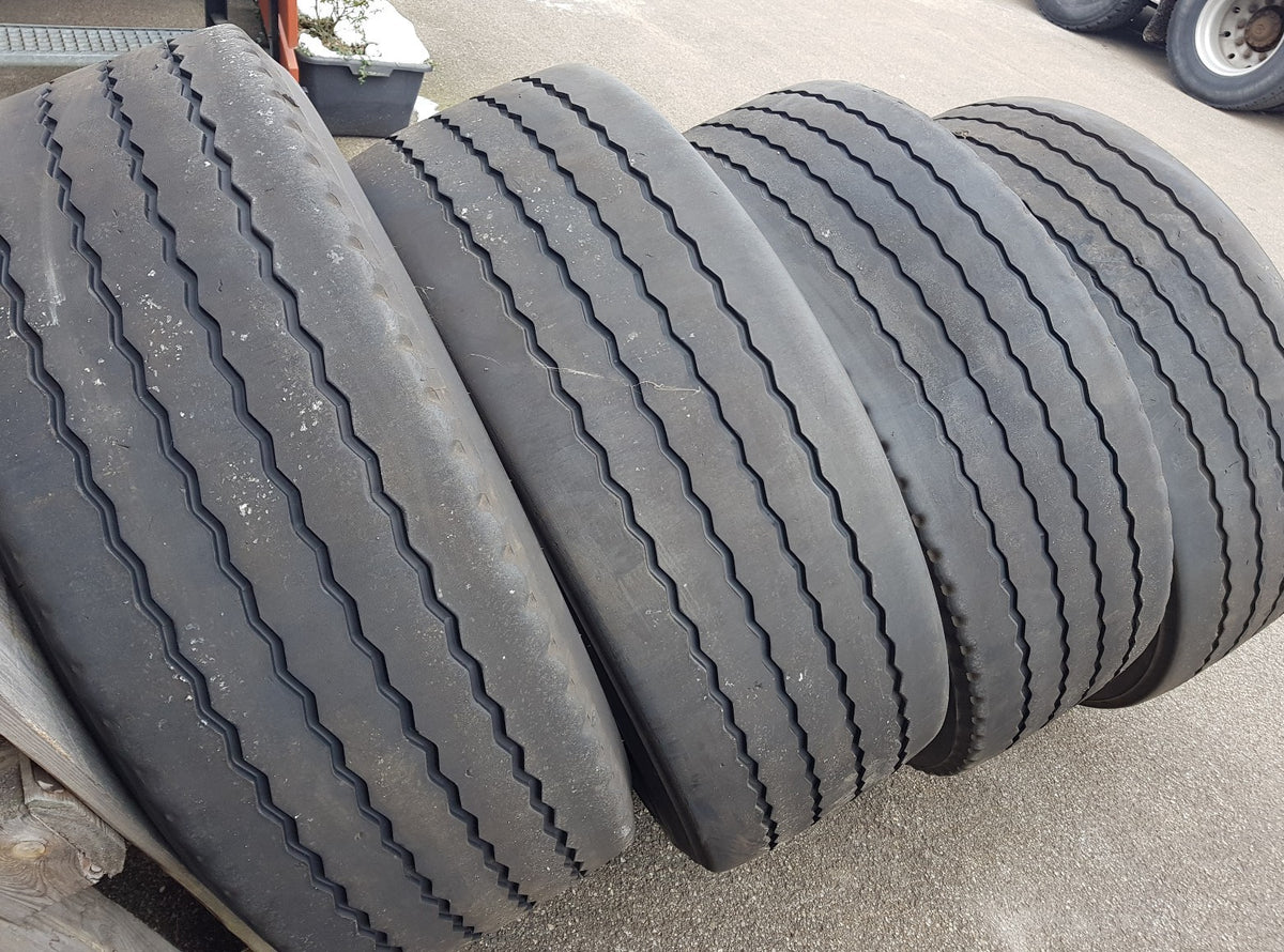 NEUE-RILLE ® GEBRAUCHTREIFEN 385/65R22,5 für Anhänger & Lenkachse