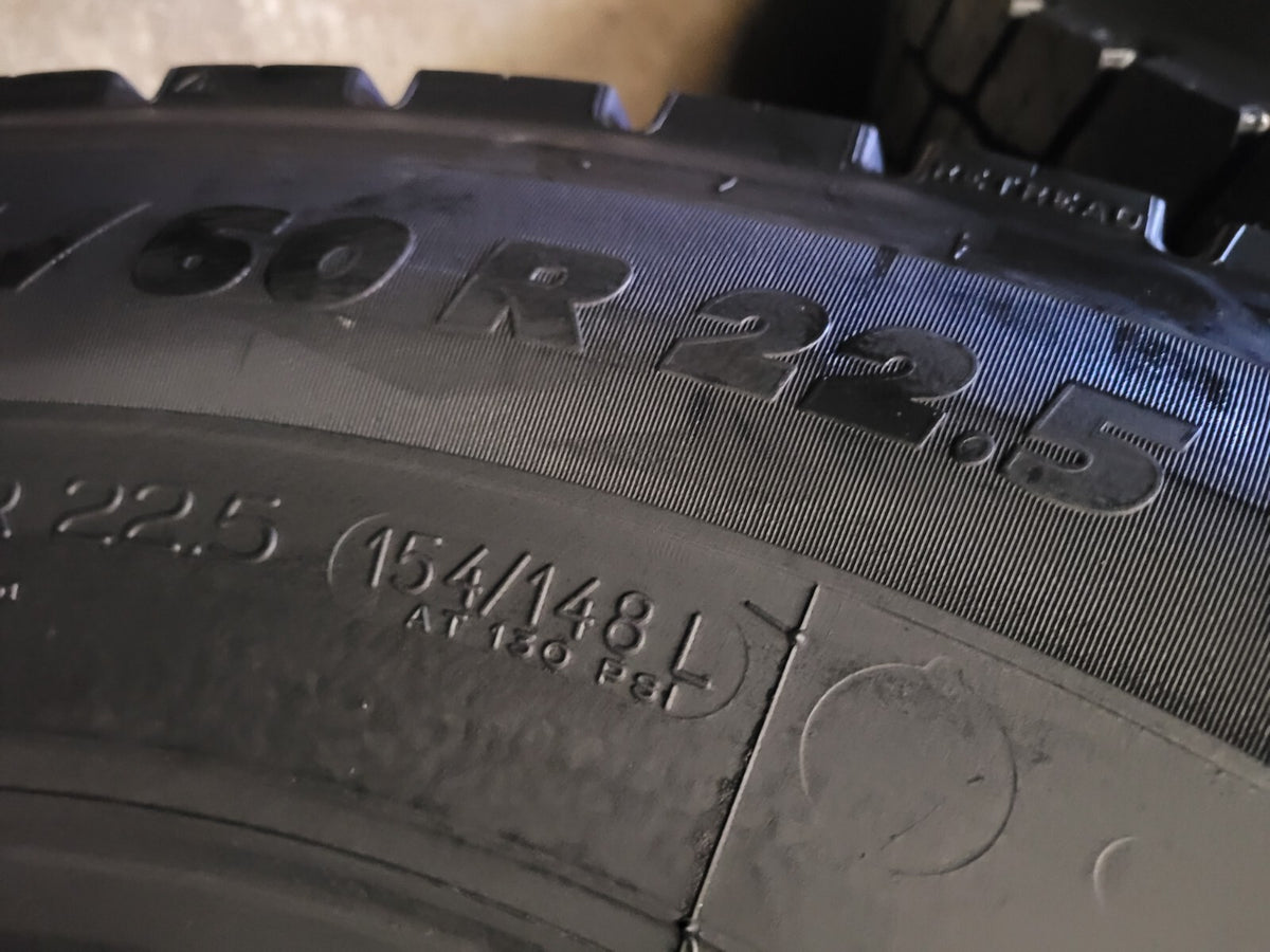 NEURUNDERNEUERT 50% förderfähige 315/60R22,5 3PMSF & M+S 154/148L BLACKLINE RDR3